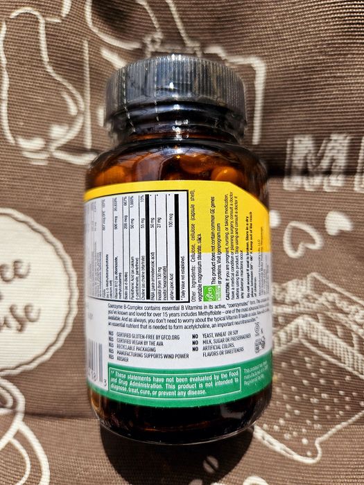 Country life коферментні коензим вітаміни групи B Б coenzyme B complex