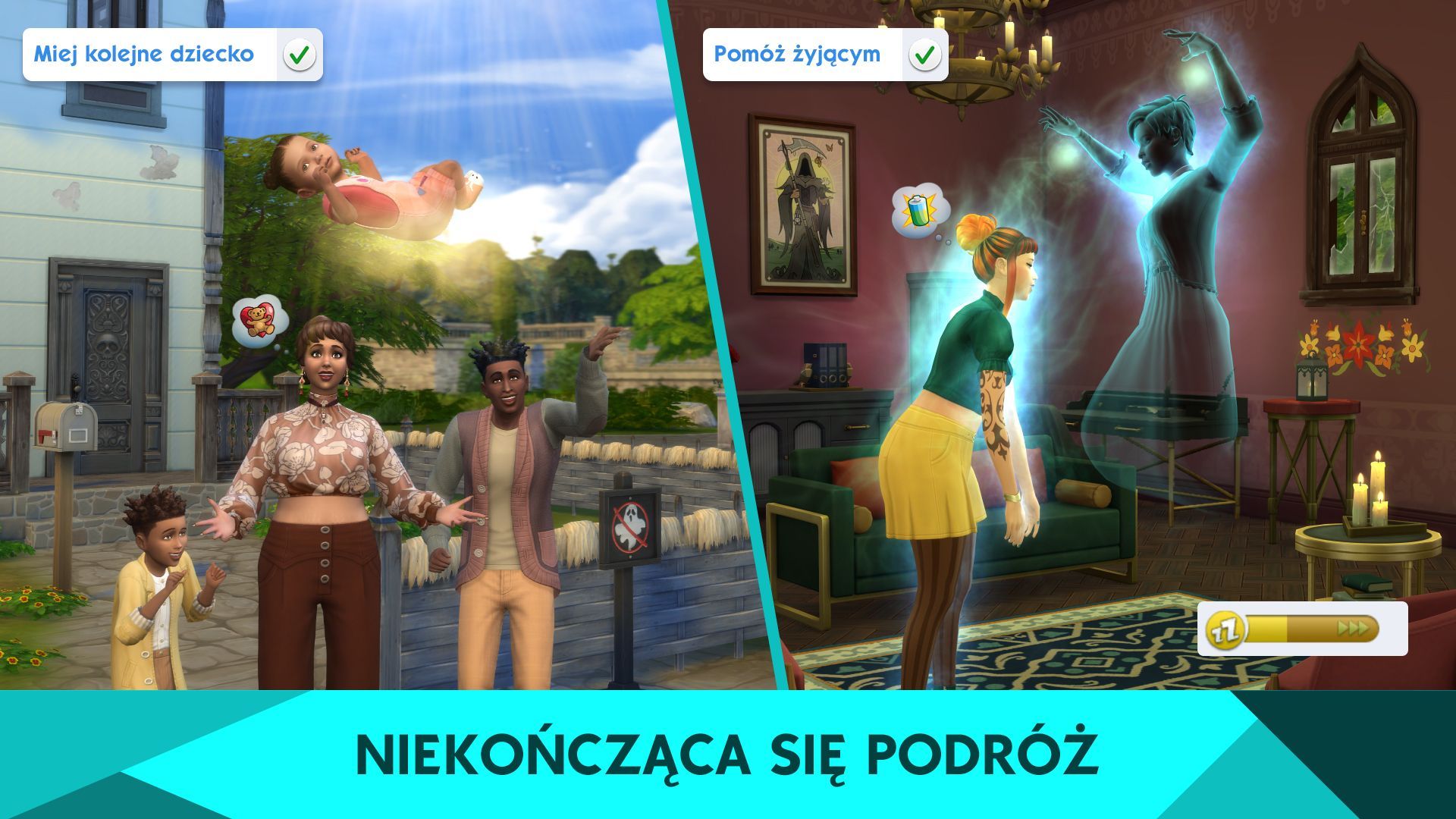 The Sims 4: Życie i śmierć PL (Dodatek) (PC) Gra nowa w folii