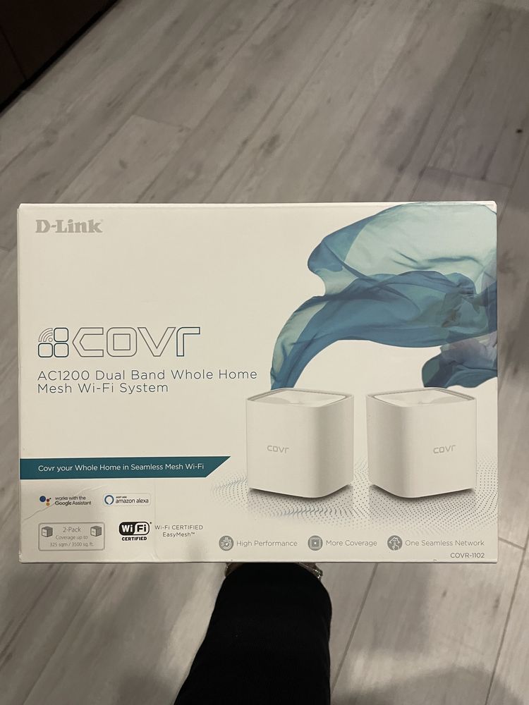 Router bezprzewodowy D-LINK COVR-1102 AC1200 nowy