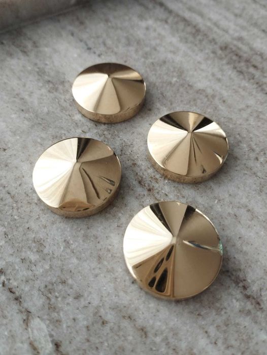 rozeta nierdzewna nakrętka ozdobna mosiądz