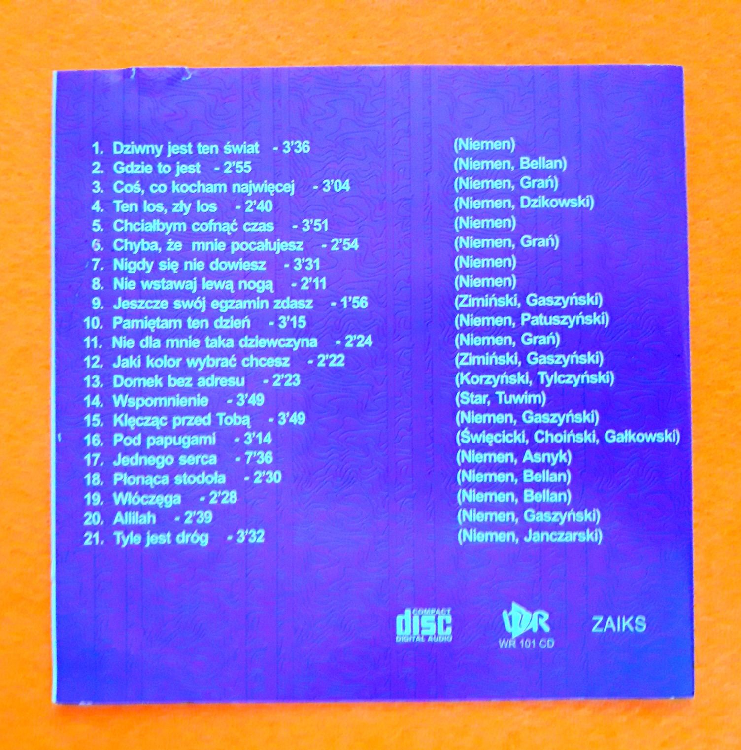 Czesław Niemen – Złote Przeboje (CD, 1998)