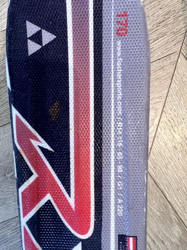 Narty zjazdowe Fisher RX 8 Pro Aircarbon 170cm z wiązaniami XTR 10 Pro