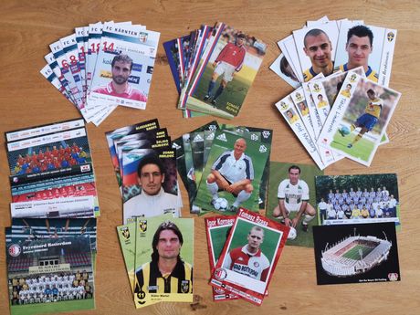 Karty piłkarskie - Ibrahimović, Rząsa, Larsson