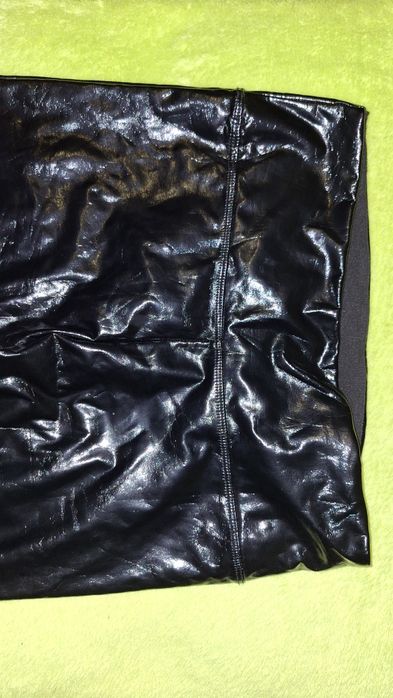 Spodnie lateksowe czarne M/L