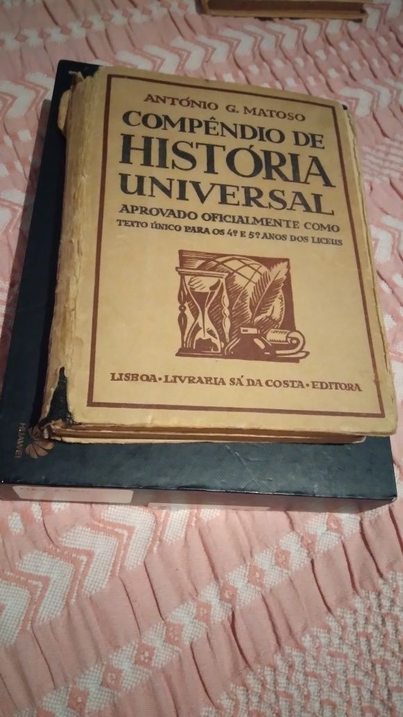 COMPÊNDIO de História Universal - 1948 - 15ª Edição