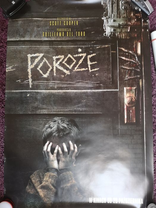 Plakat filmowy poroże