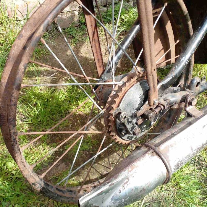 Продам під реставрацію ретро мотоцикл «Ковровец» К-125 М