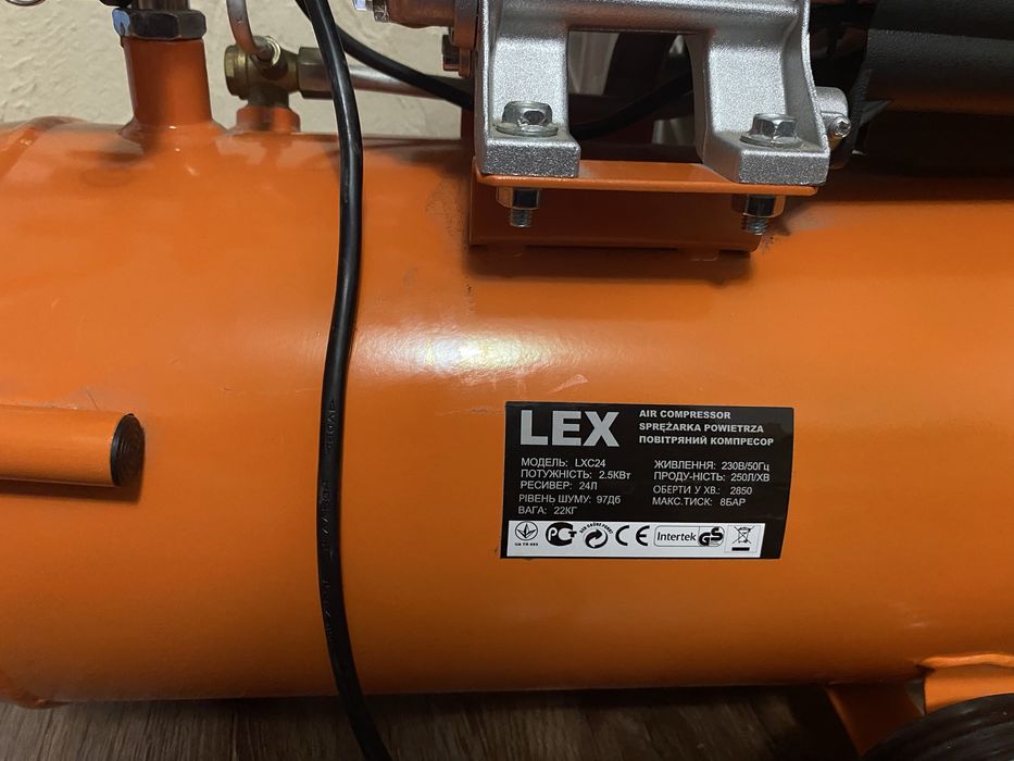Продам компрессор LEX LXC24 — мощный, надёжный, как новый!