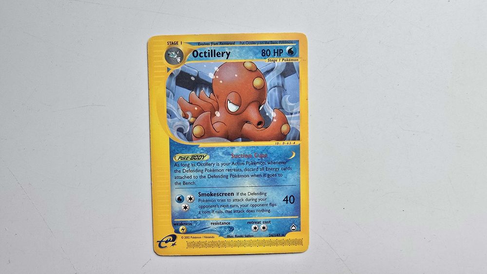 Pokemon Octillery Aquapolis 26/147