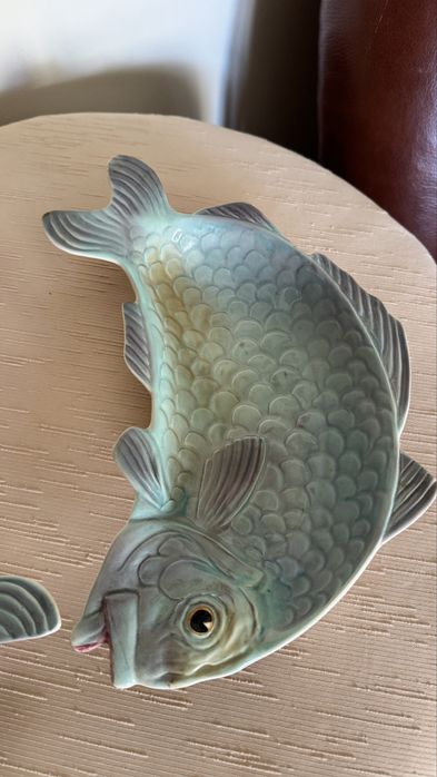 Peça decorativa louça vintage