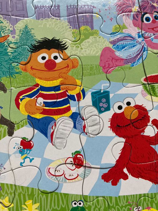 Puzzle 24-Ulica Sezamkowa, Doktor Dosia-Disney Junior