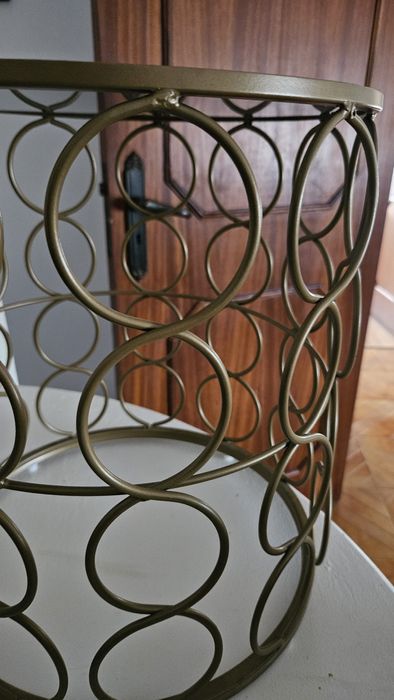 2 Mesas de Apoio Tampo Vidro