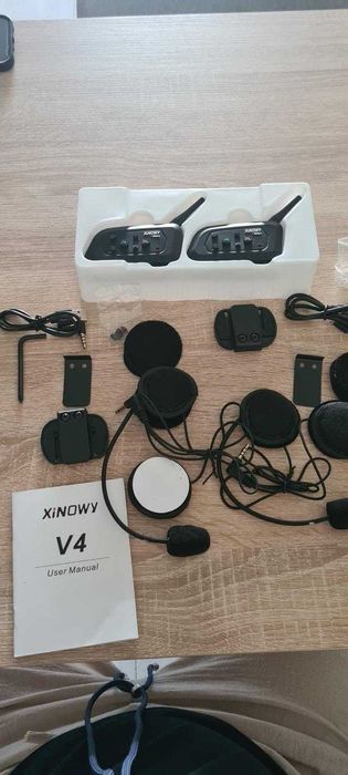 Interfone sistem para motos