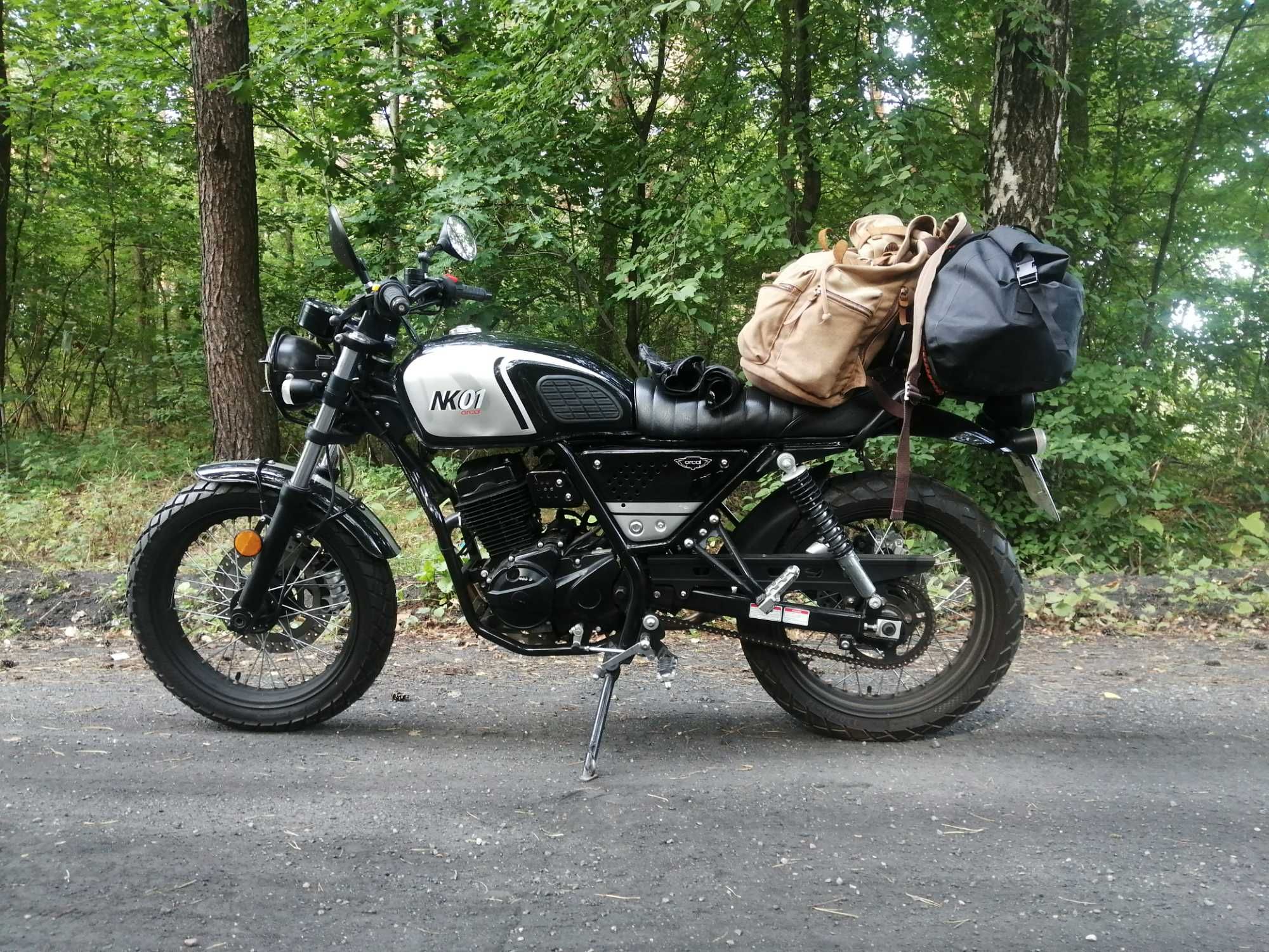 Orcal Nk01 125 cafe racer, scrambler, scmb kat. B retro sclassic