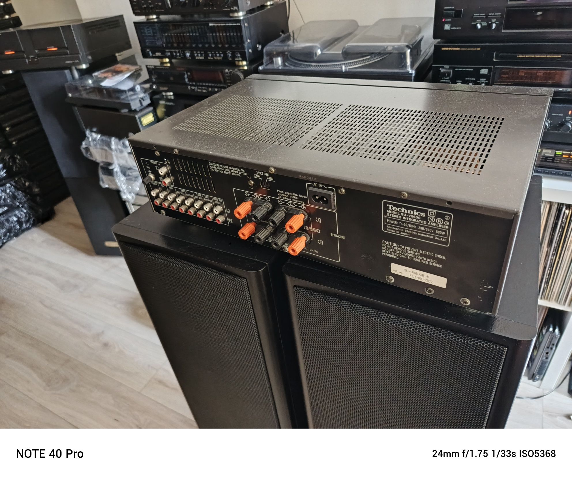 Technics wzmacniacz.