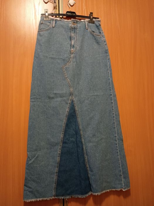 Spódnica jeansowa długa r. M/L