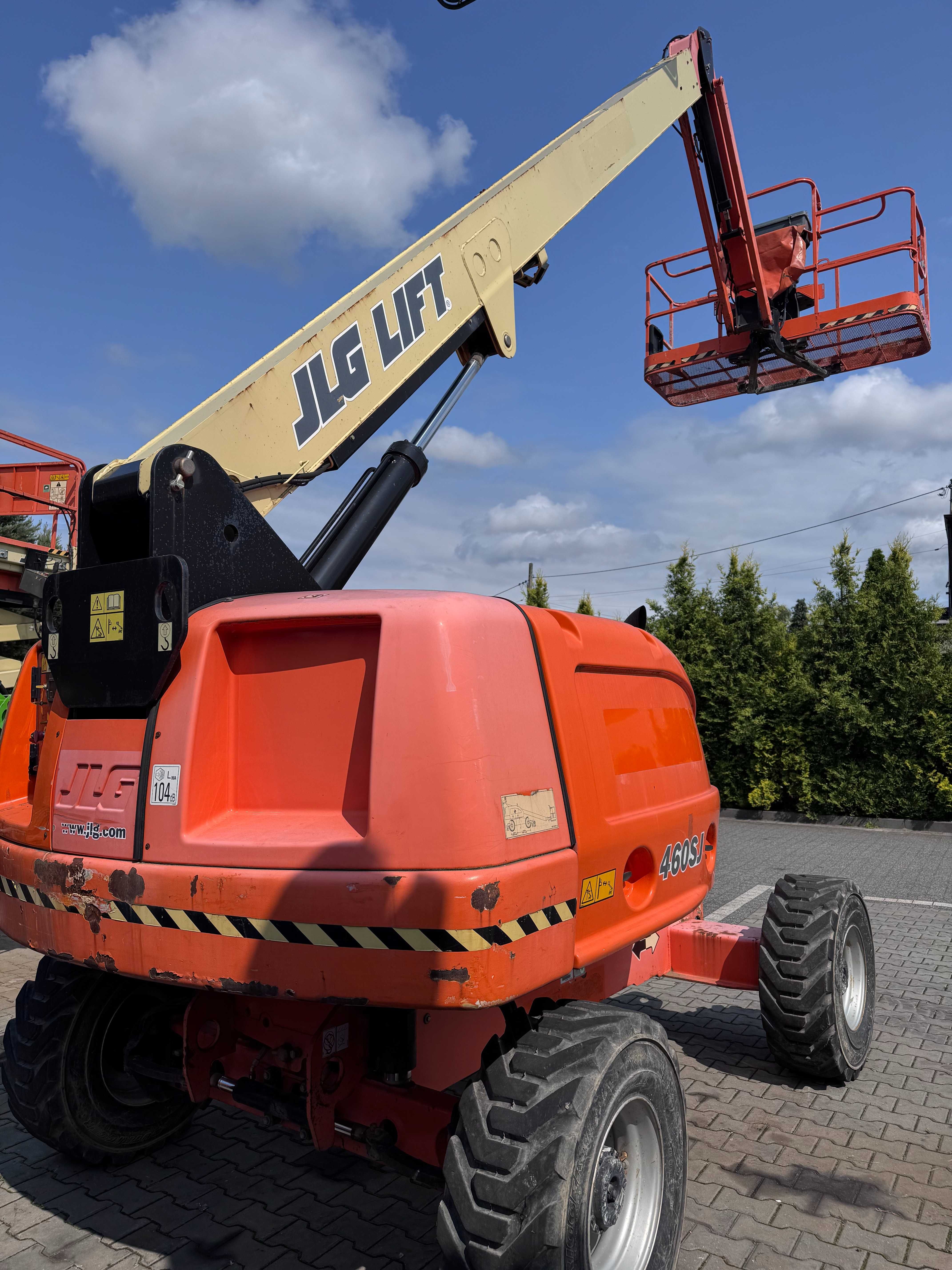 Podnośnik teleskopowy JLG 460 Genie rok 2014
