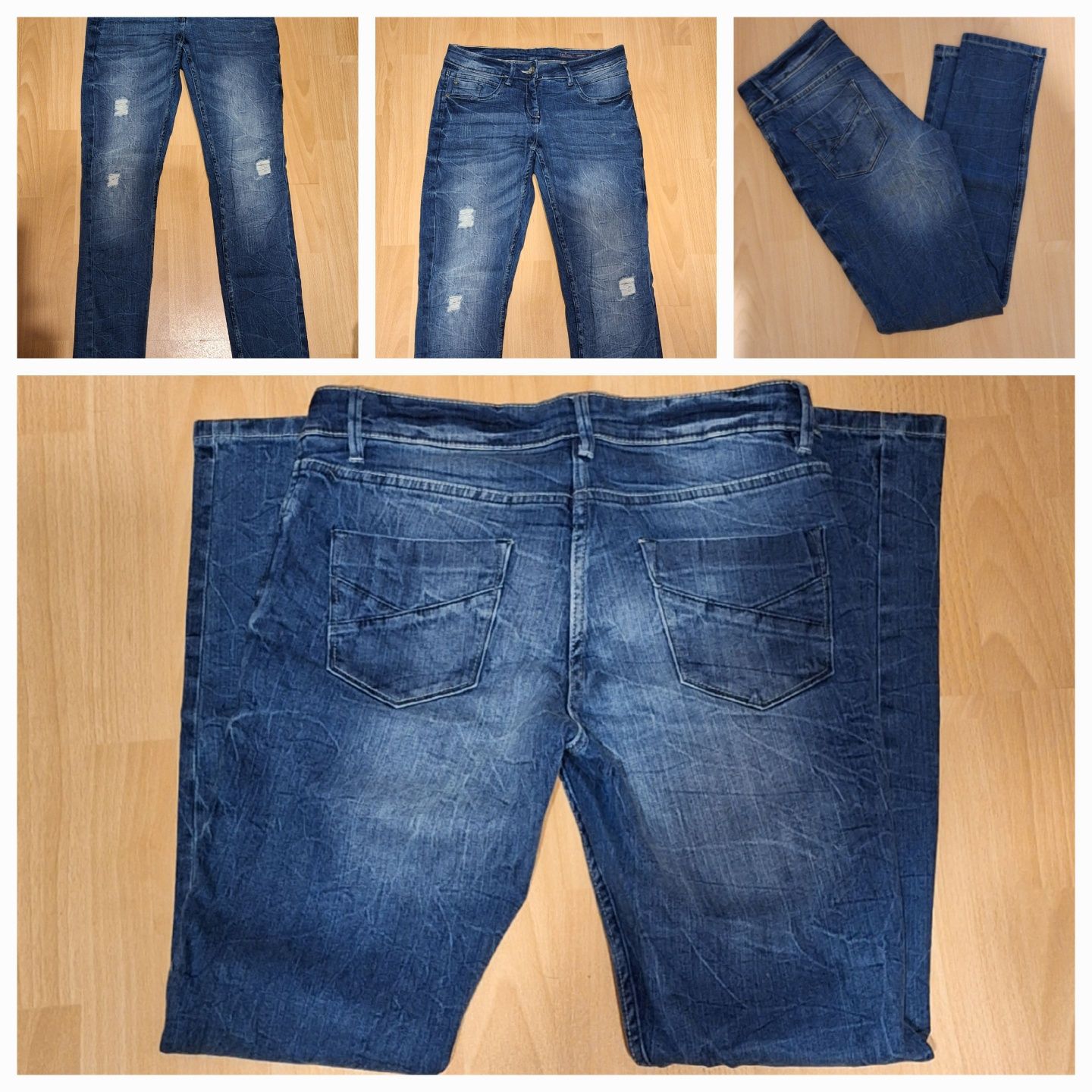 Jeansy skinny 38 M