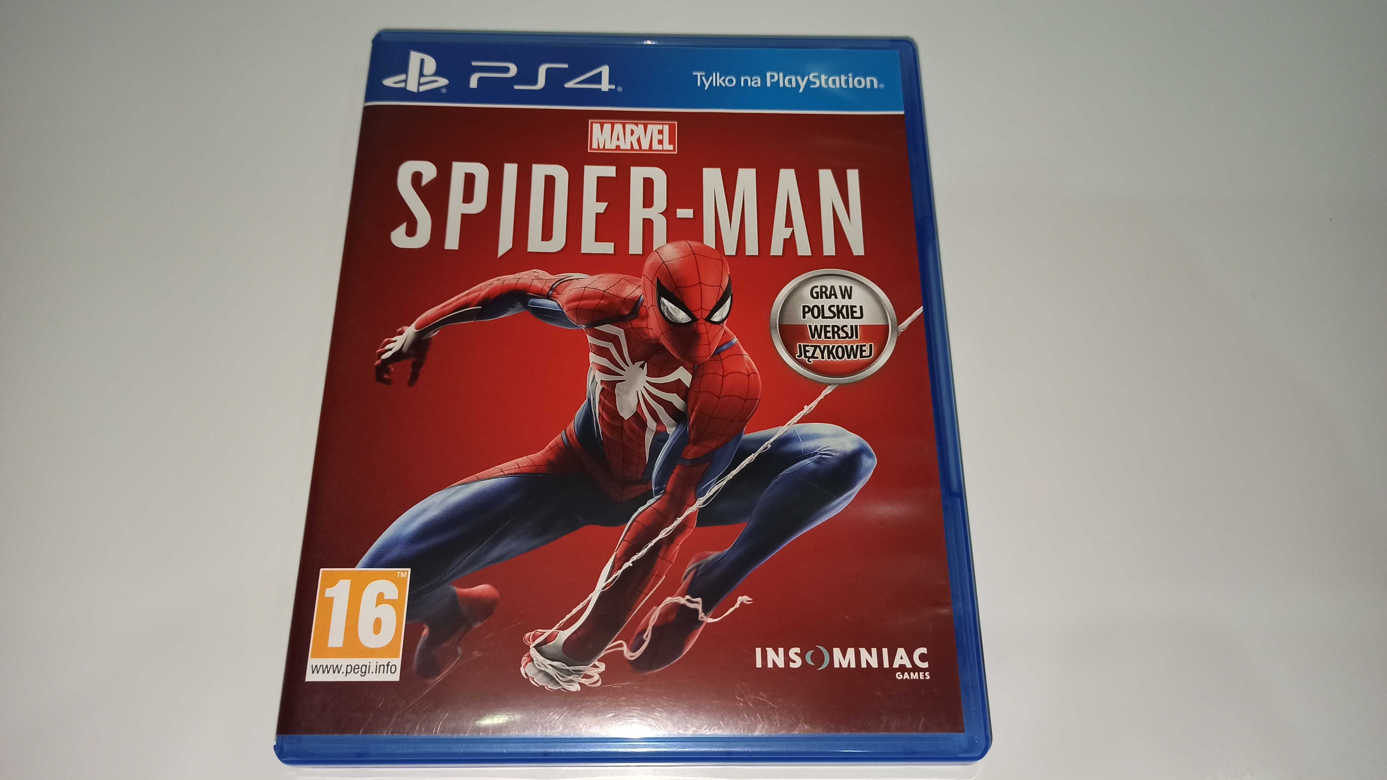 ps4 SPIDER-MAN PL postacie mówią po polsku