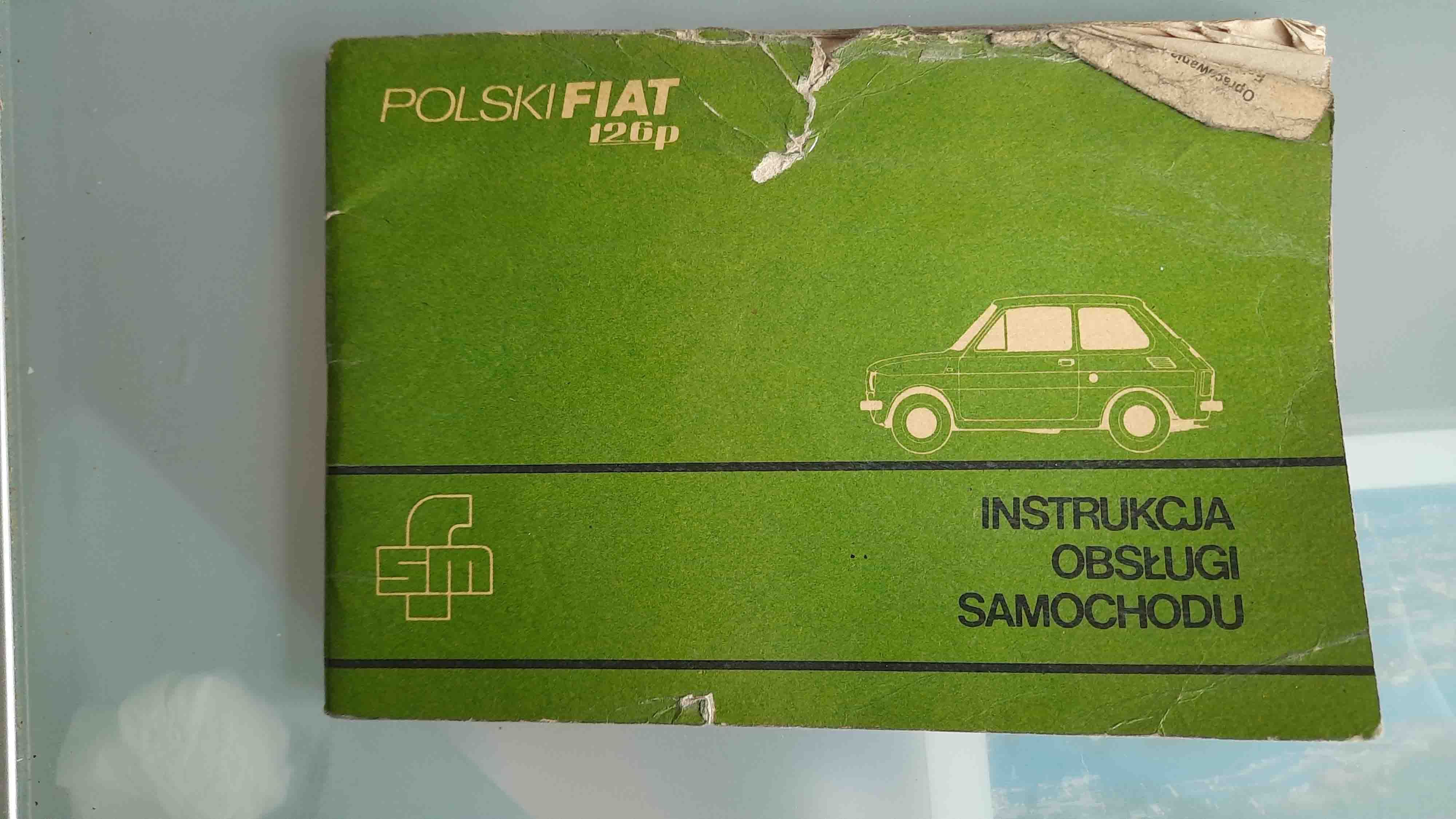 Instrukcja obsługi samochodu Fiat 126p