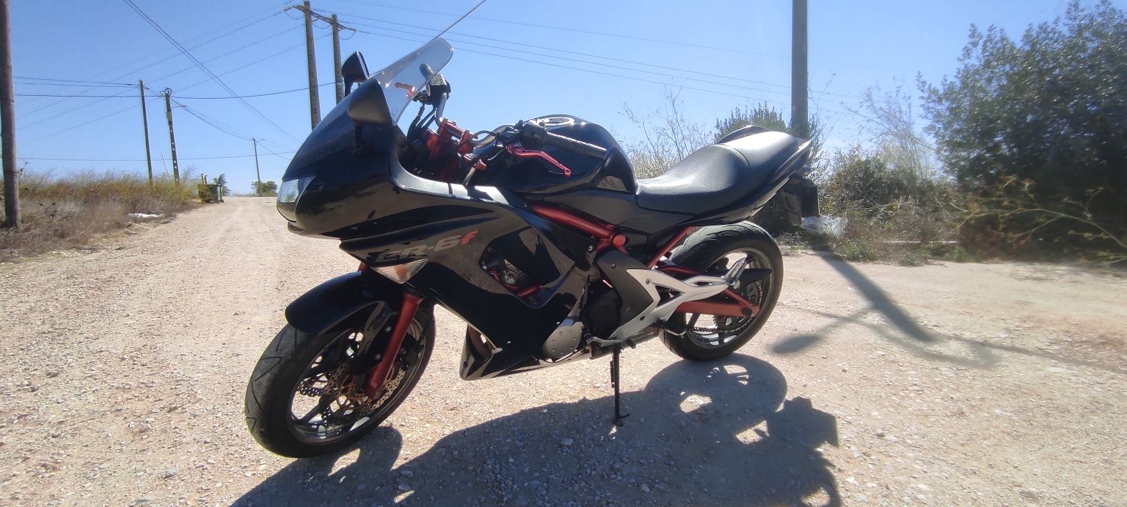 Kawasaki er6-f 650 ano 2006