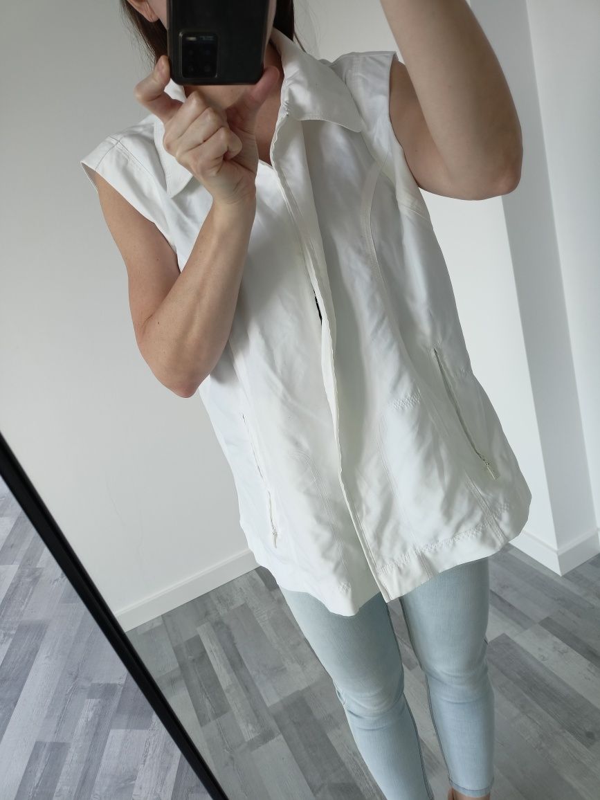 Kamizelka damska bezrękawnik oversize xl
