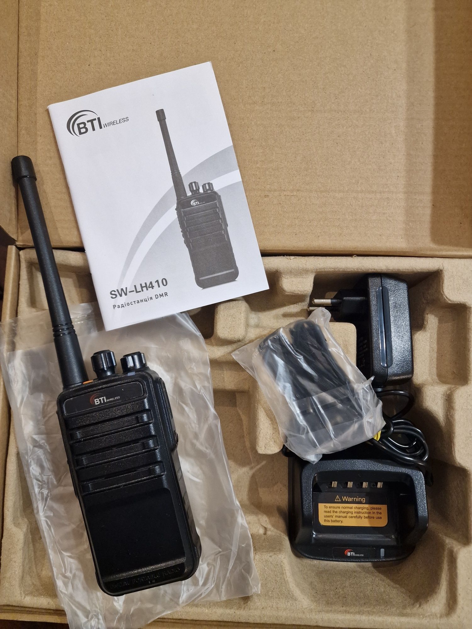 Нова BTI SW-LH410 VHF — Рація цифро-аналогова 136-174 МГц