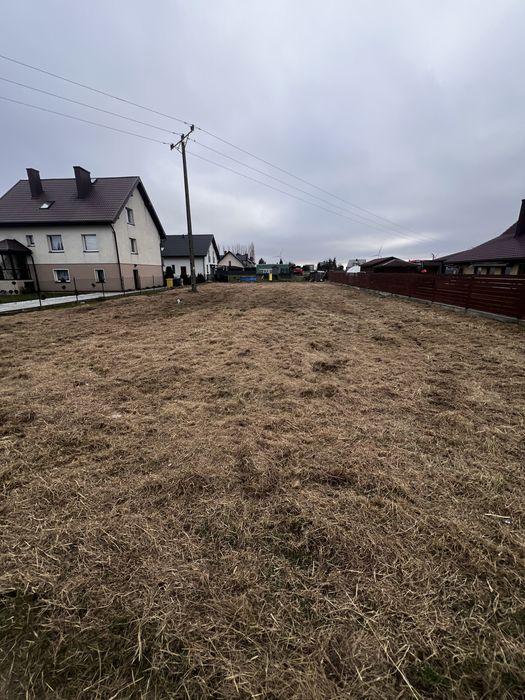 Działka budowlana 800m2 z domkiem Gnieżdżewo