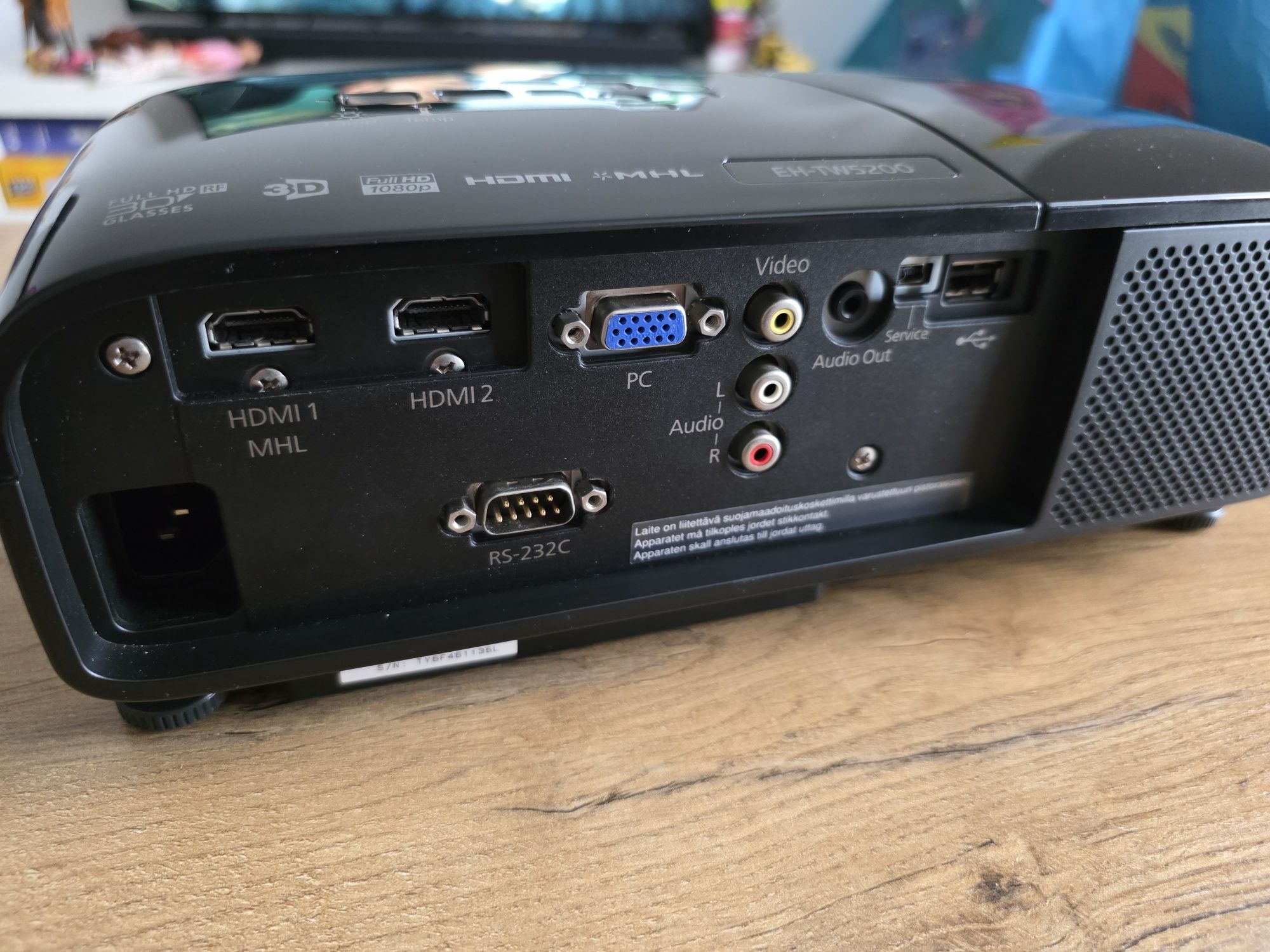 Projektor Epson eh tw 5200 full hd