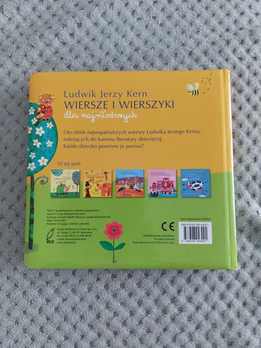 Wiersze i wierszyki dla najmłodszych Ludwik Jerzy Kern wyd. Wilga
