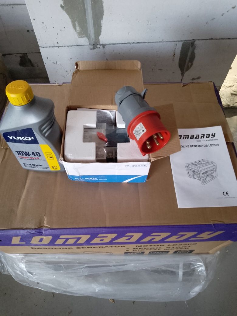 ГЕНЕРАТОР  бензиновий LOMBARDY 8500 (LB2500)