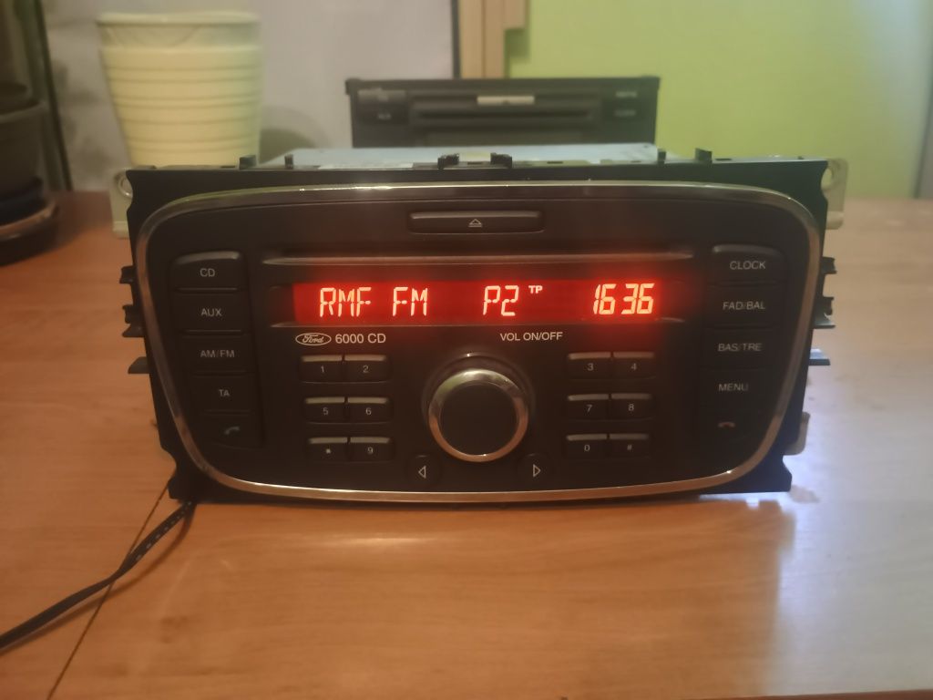 Radio Ford 6000CD fiesta focus Kuga S-Max transit Mondeo