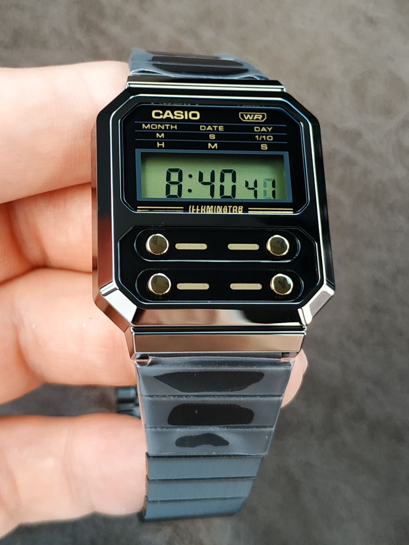 Годинник чоловічий Casio A100WEGG-1A2 Оригинал Гарантия Часы мужские