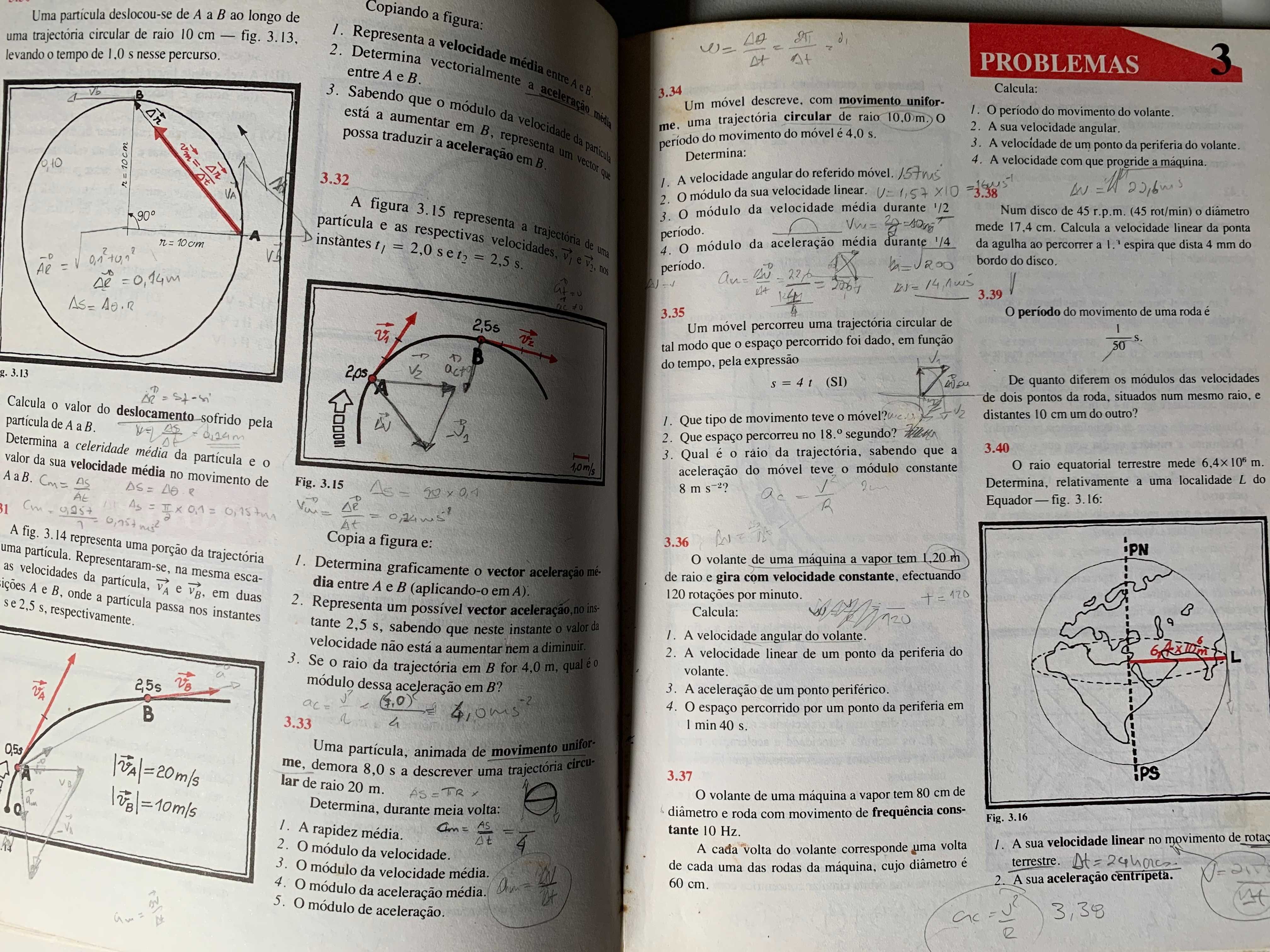 Itens e Problemas de Física - 10º ano de escolaridade (1989)