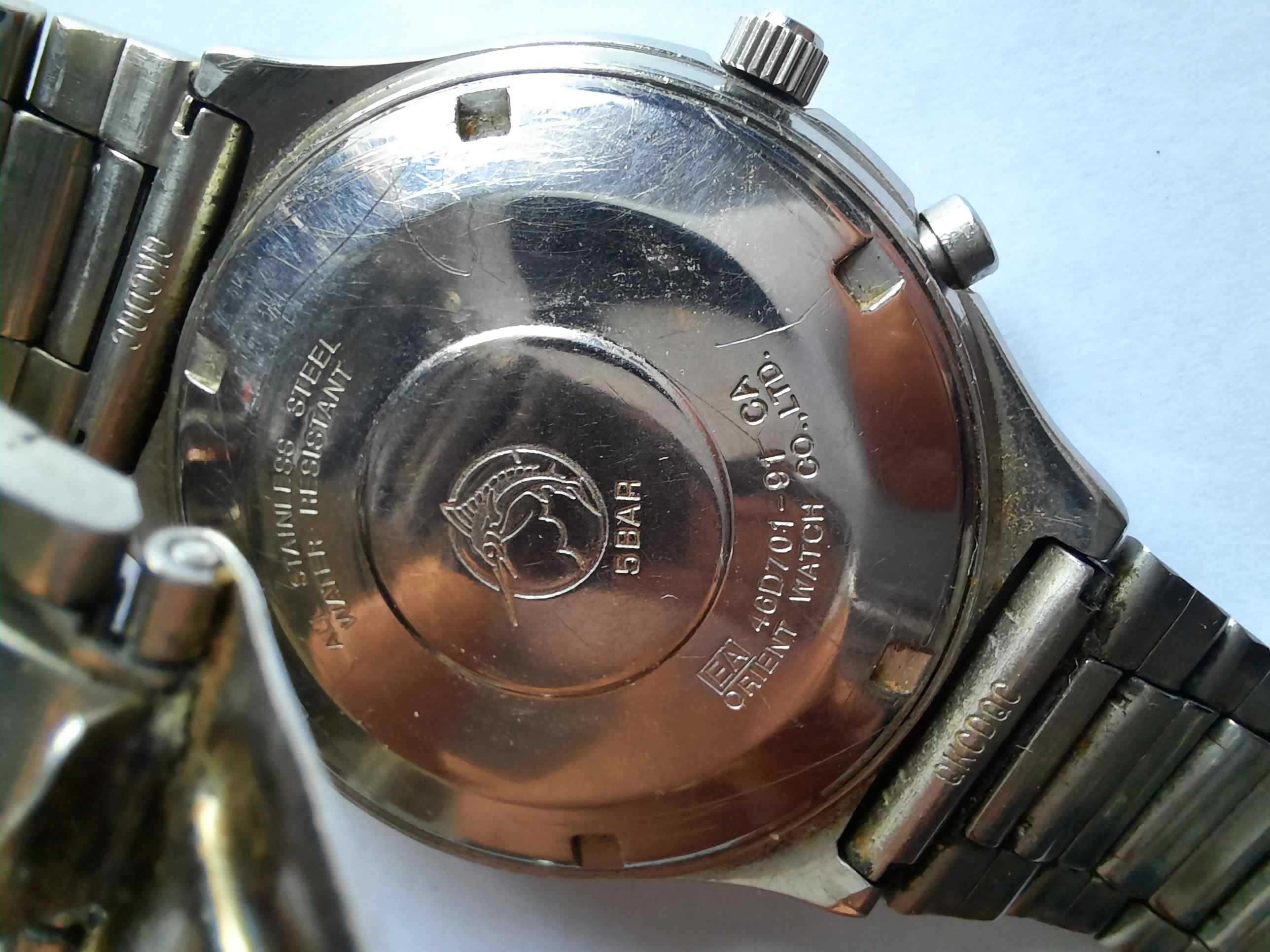 Orient Automatic Multi Year Calendar Zegarek Męski Vintage