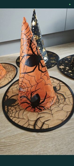 Kapelusz czarownicy halloween bal przebierańców