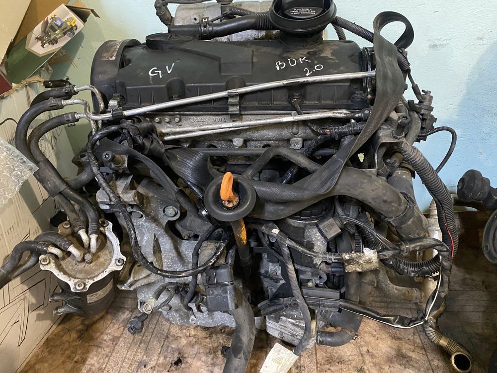 Мотор 2.0 BDK sdi Volkswagen Golf 5 Touran Skoda Caddy Кадди