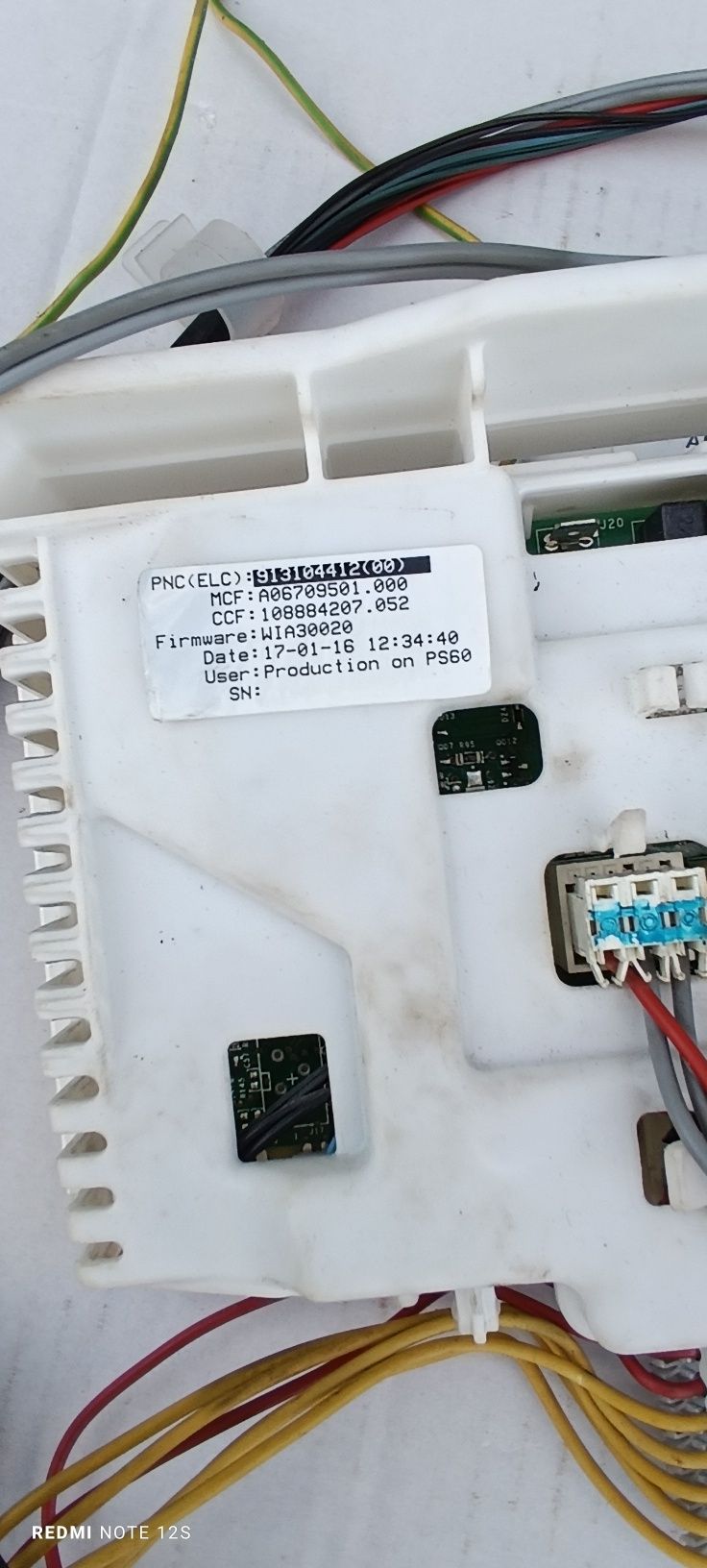 Moduł sterowania silnika pralki Electrolux EWT11064IKW