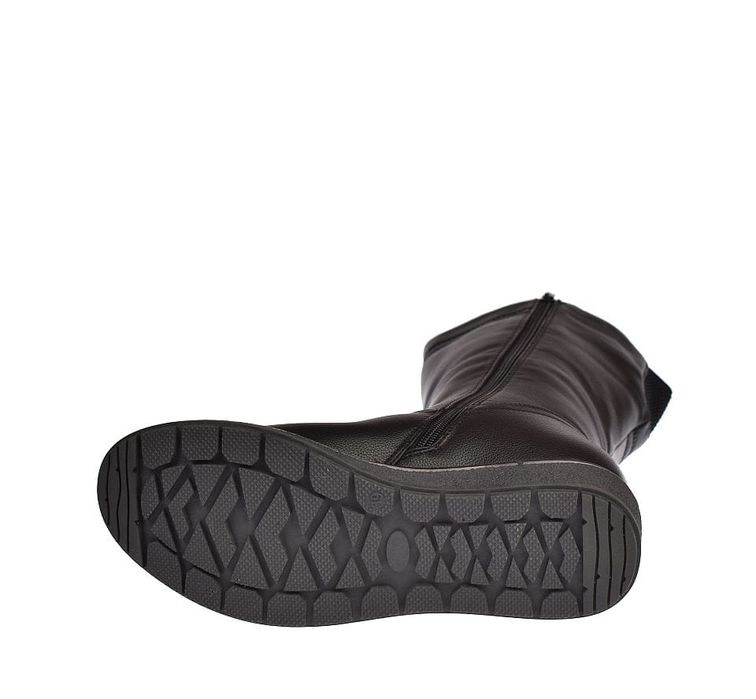 Kozaki damskie wysokie ocieplane na suwak 1328 rozm. 41