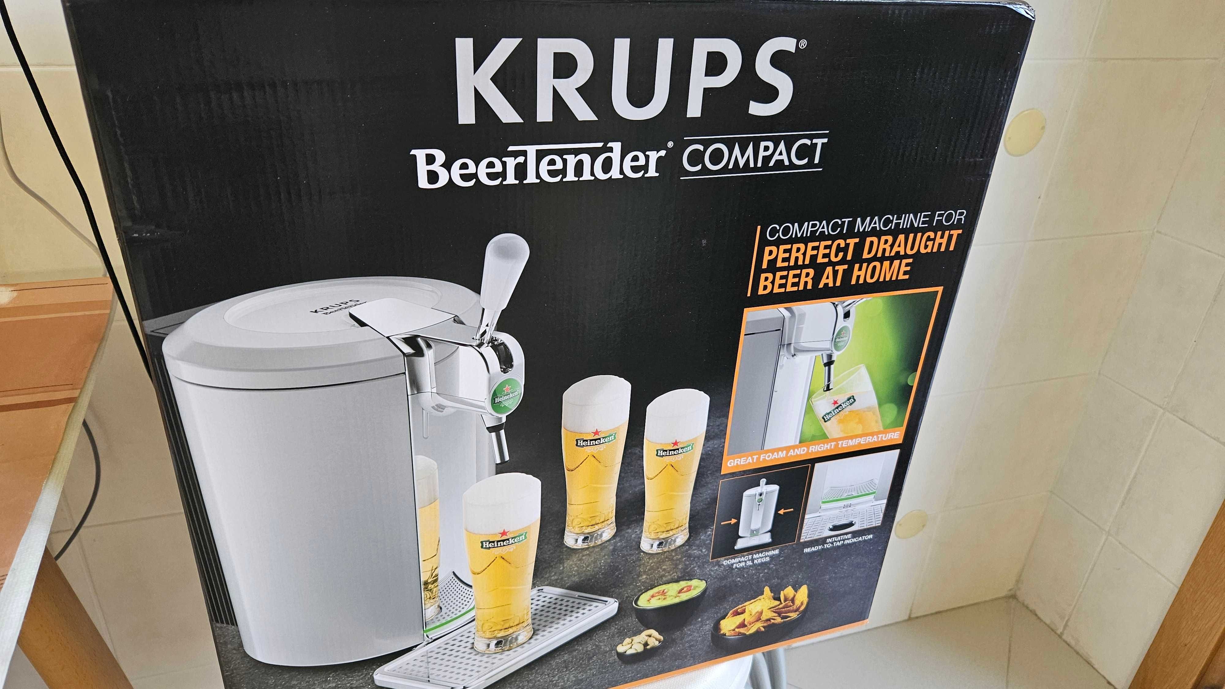 Maquina de cerveja imperial Krups Beertender Compact