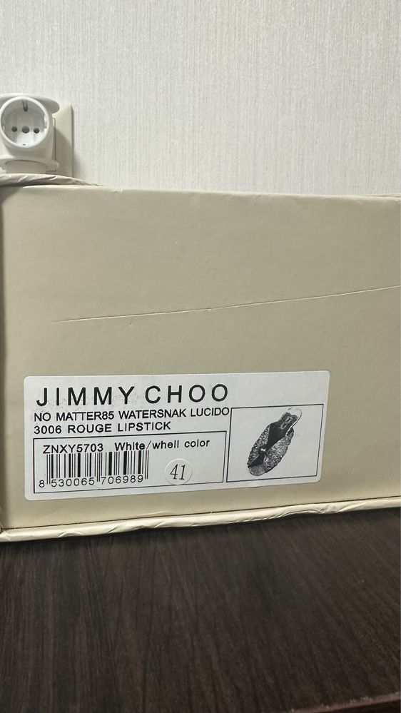 Шлепанці, туфлі JIMMY CHOО