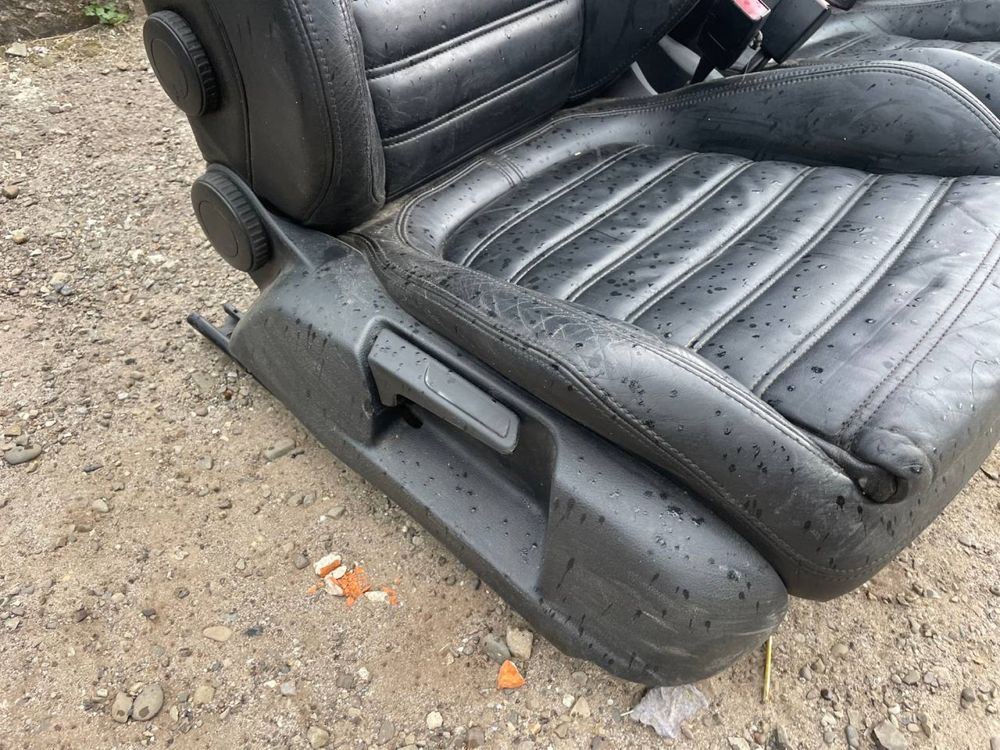Сидіння volkswagen passat b6 recaro шкіра сиденья пасат б6 європа