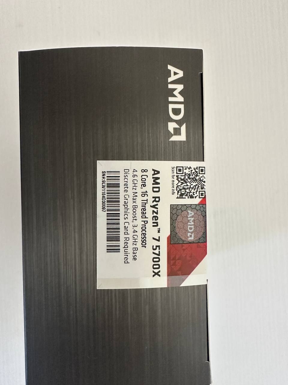 Продам процессор amd ryzen 7 5700x