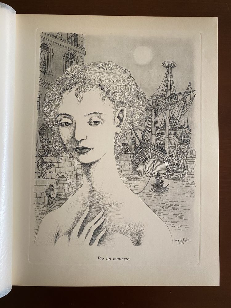 Lírica de Camões - Ed. Artis de 1959 - 2 Vol. / Ilustr. Lima Freitas