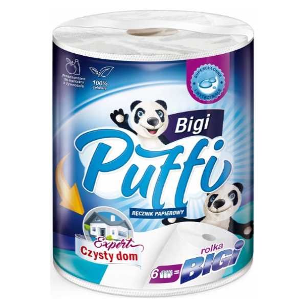 Ręcznik papierowy Puffi BIGI Maxi 10 opak. a'1|60m|2war|100% celuloza*
