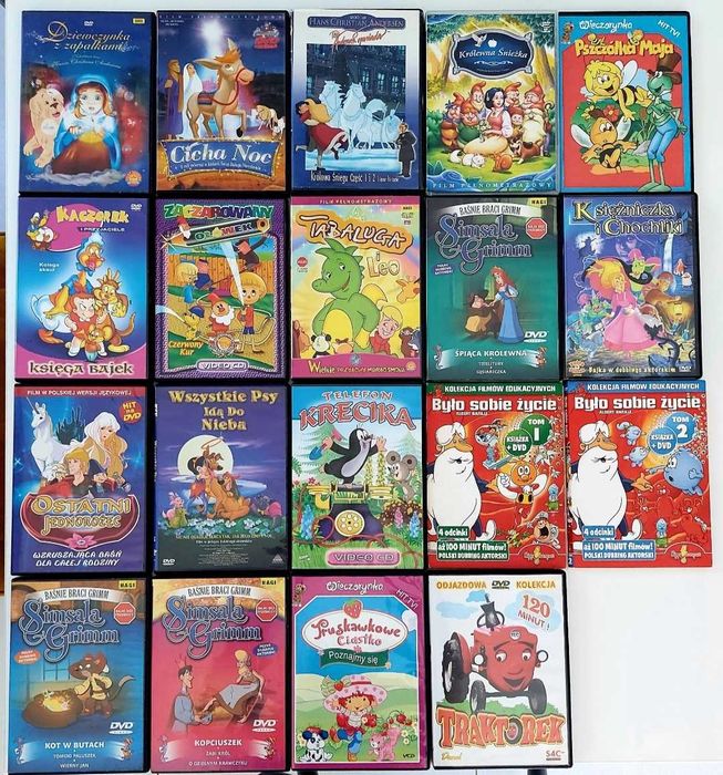 Płyty DVD / CD 19 szt mix