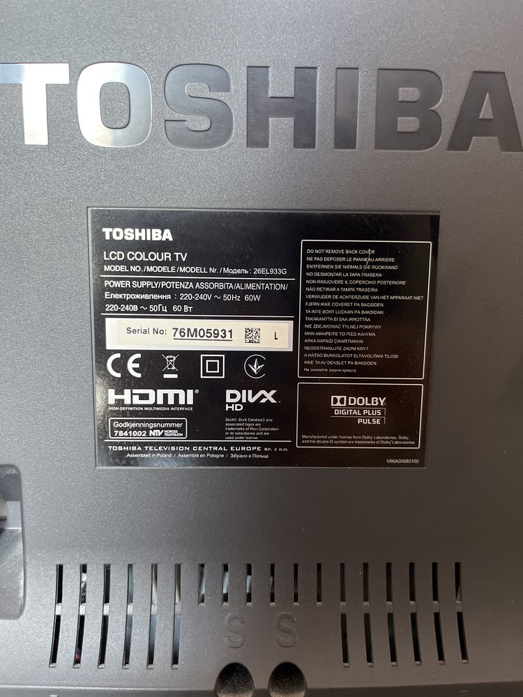 Telewizor Toshiba 26 cali