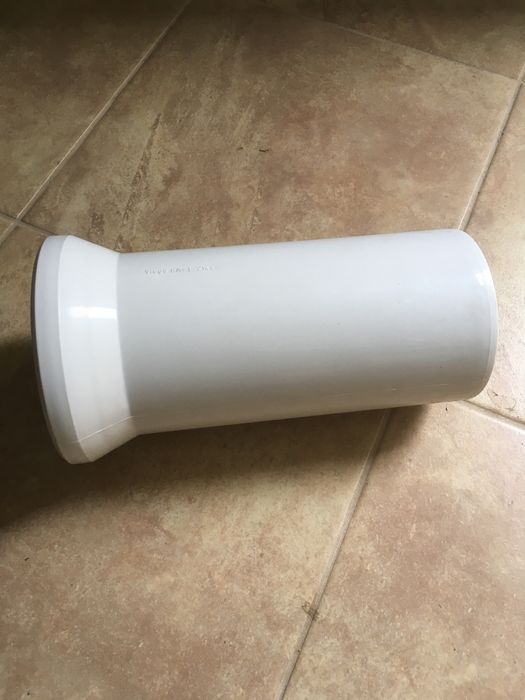 Przyłącze do wc rura prosta z uszczelką 110/400