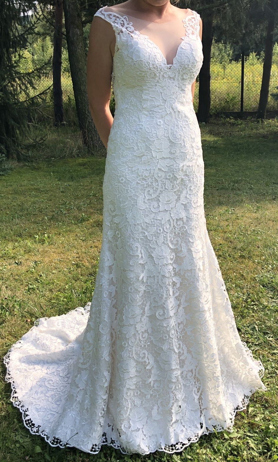 Suknia ślubna Monica Loretti kolor ivory
