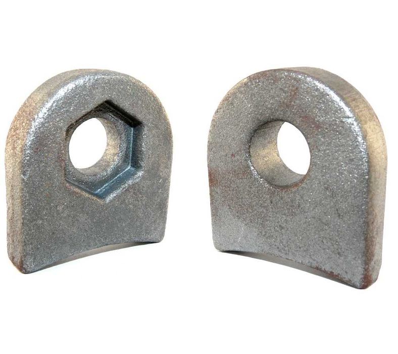 Uchwyt bijaka ucho do przyspawania na rotor kosiarki bijakowej fi16